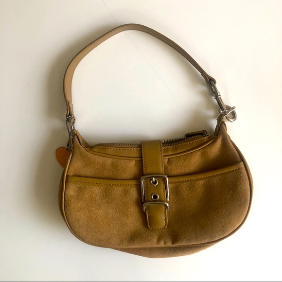 Tanned color small shoulder bag - Picture 2 of 6